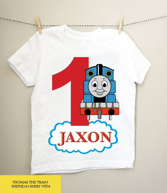 Thumbnail: Thomas The Train Birthday Shirt