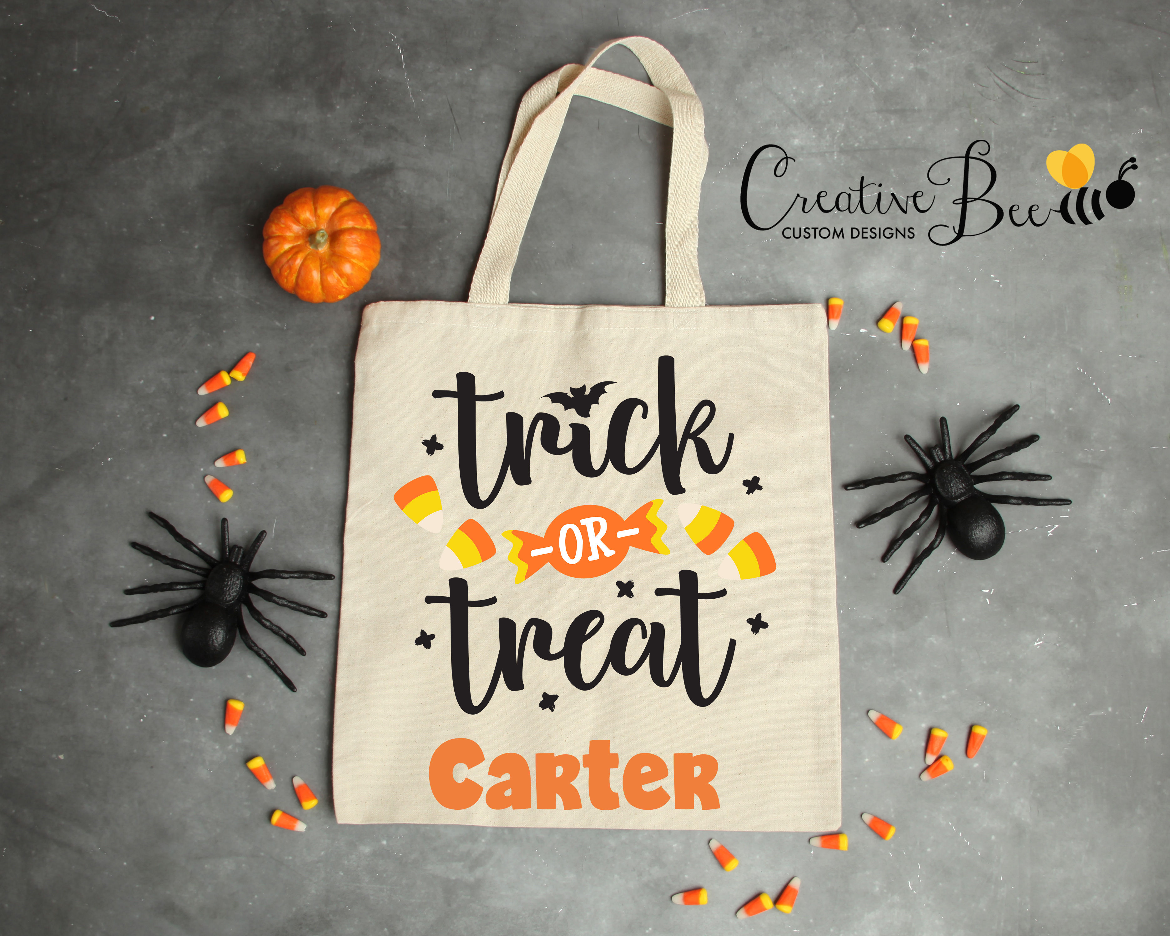 Personalized Trick or Treat Bag