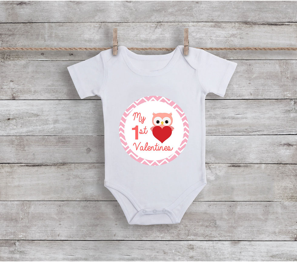 Thumbnail: Flower Themed Baby Special Occasion Stickers