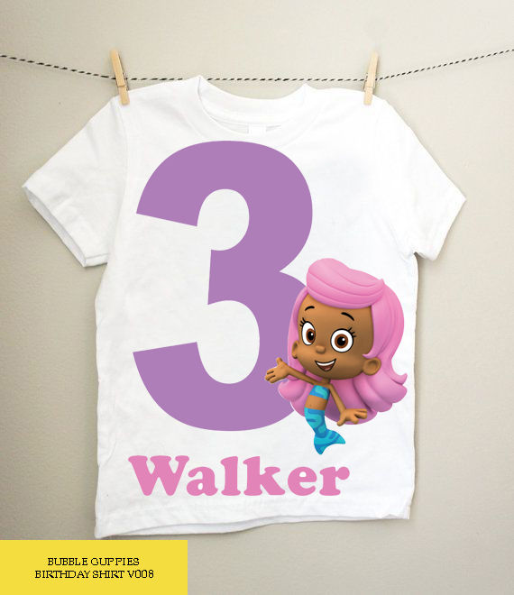 Thumbnail: Bubble Guppies Birthday Shirt