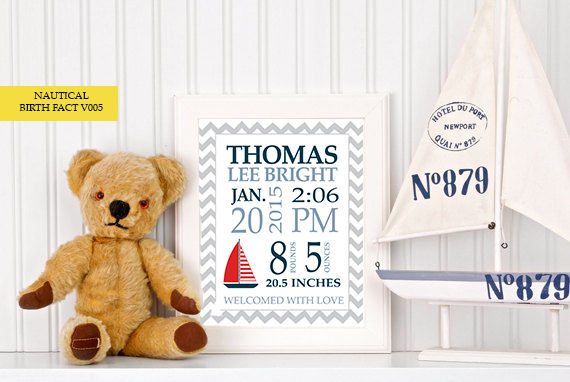 Thumbnail: Nautical Themed Birth Facts