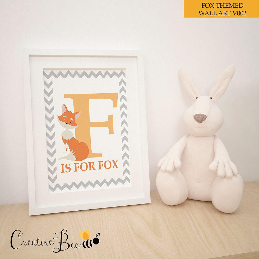 Thumbnail: Fox Themed Wall Art