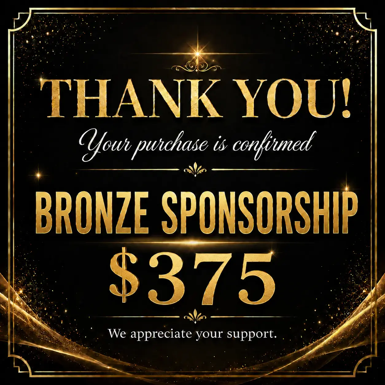 BRONZE SPONSORSHIP
