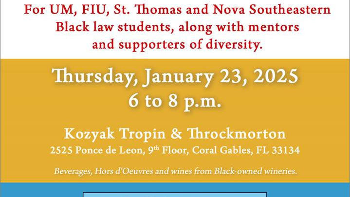 Kozyak Minority Mentoring Foundation - Annual Welcome Reception