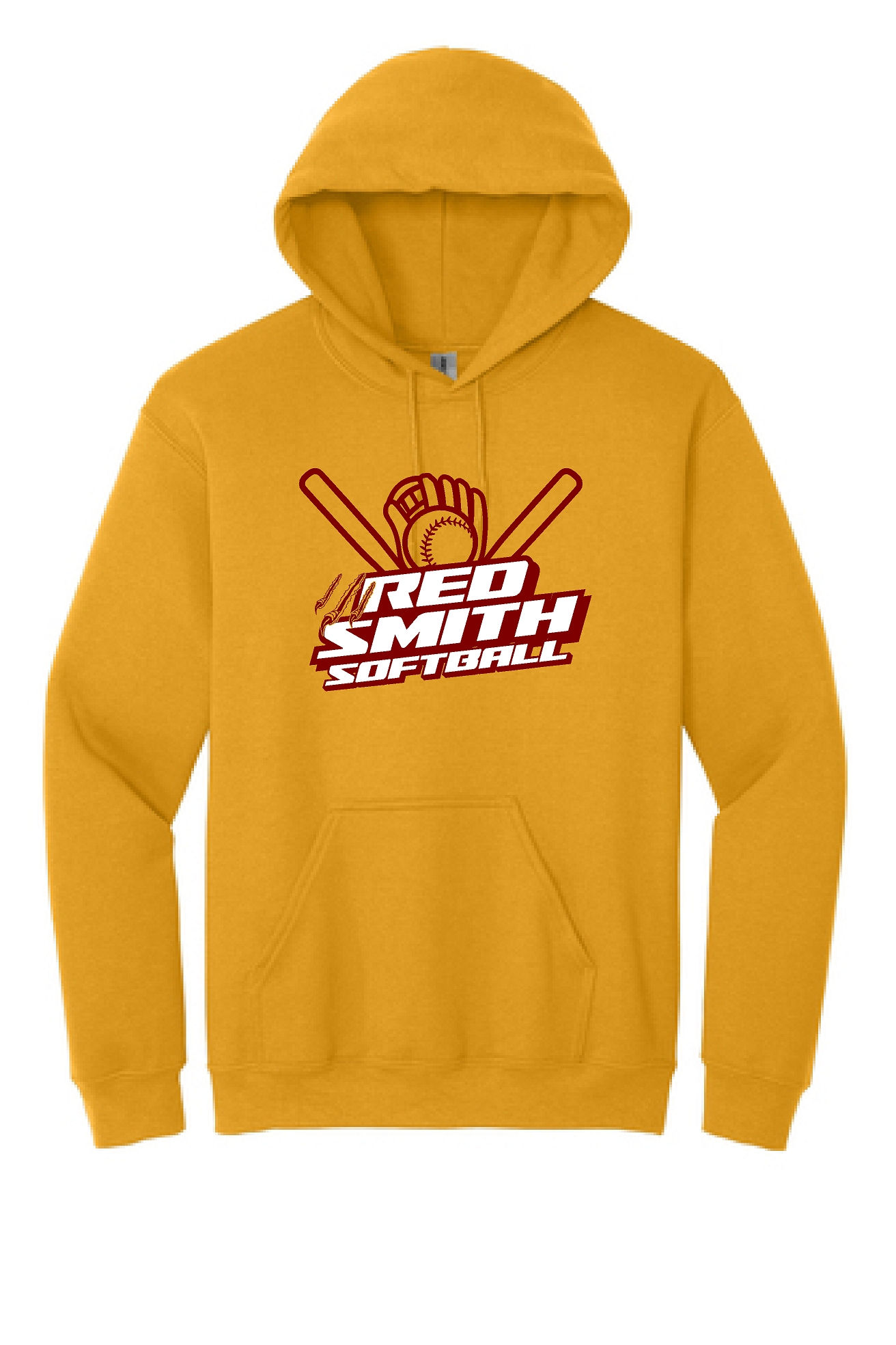 Softball Hoodie - Gildan