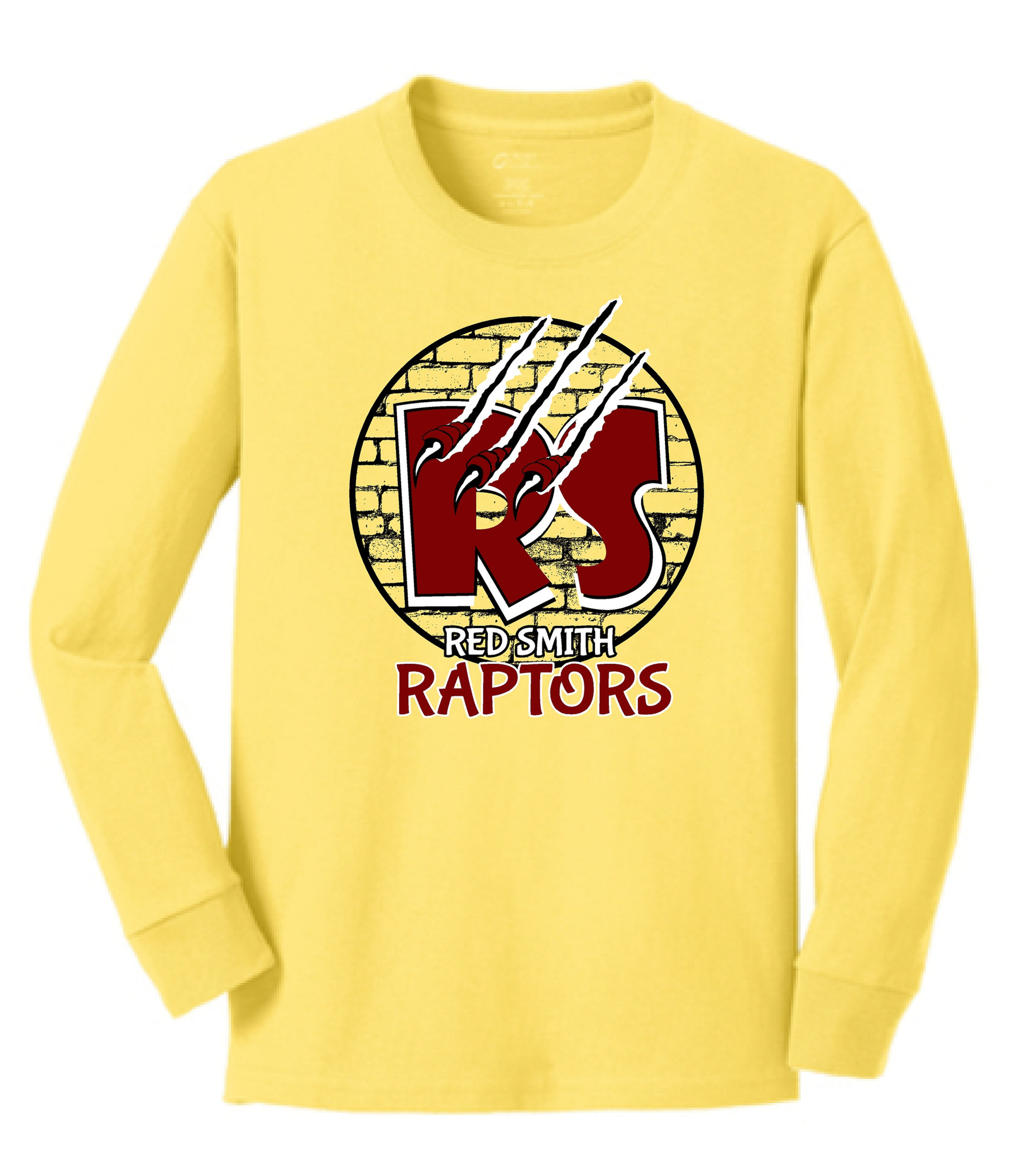 Youth Long Sleeve Red Smith T-Shirt