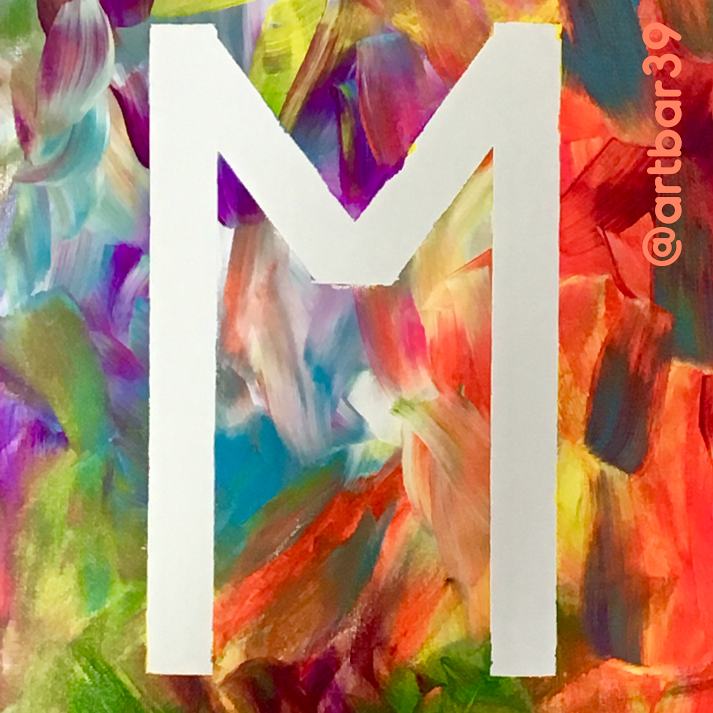 Monogram Toddler Paint