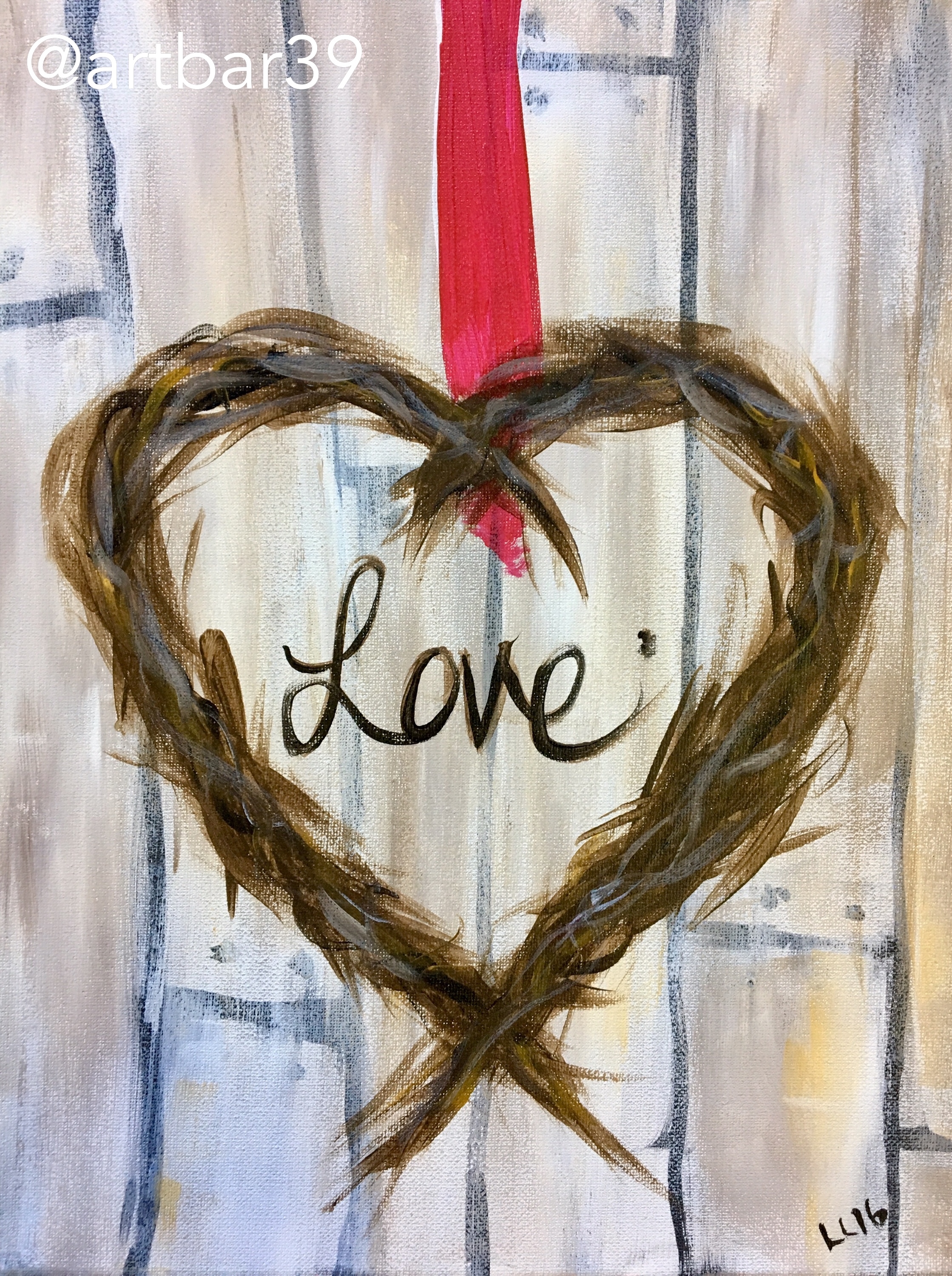 Love Rusitc Wreath