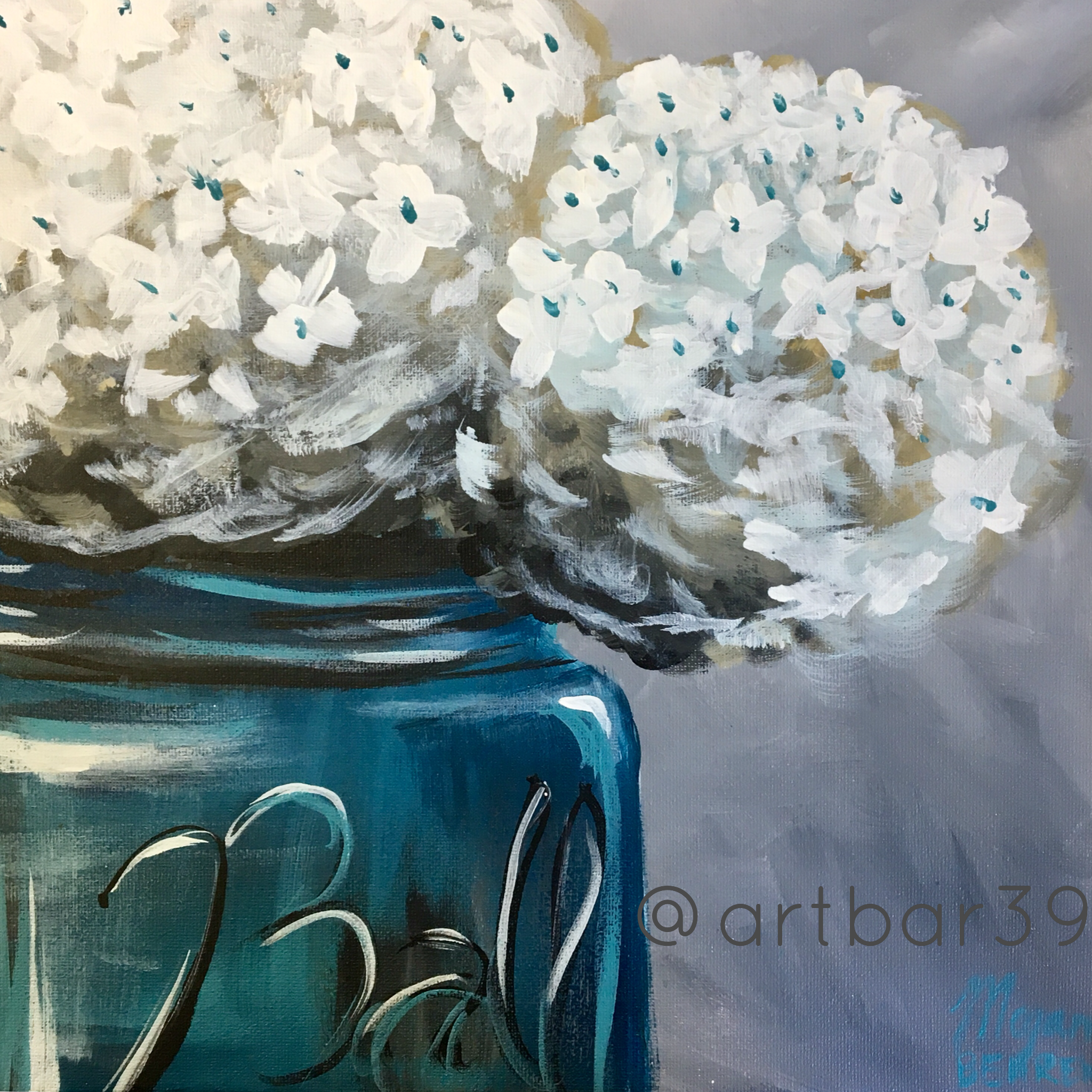 Teal Hydrangea