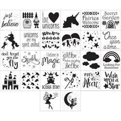 Fairy Tale Stencil Pack Options