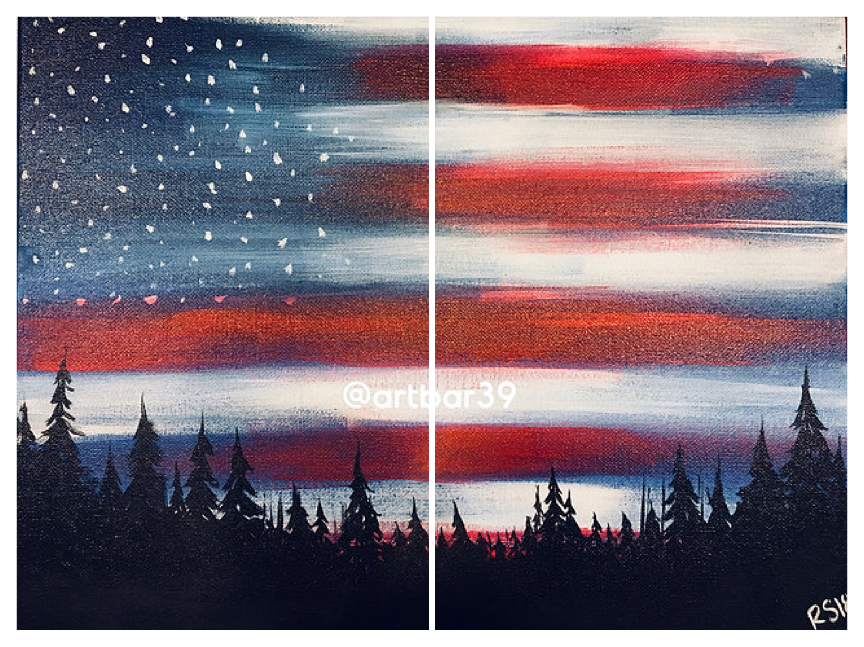 Patriotic Woods