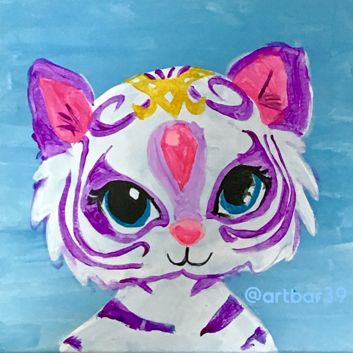 Nahal- Shimmer and Shine Tiger