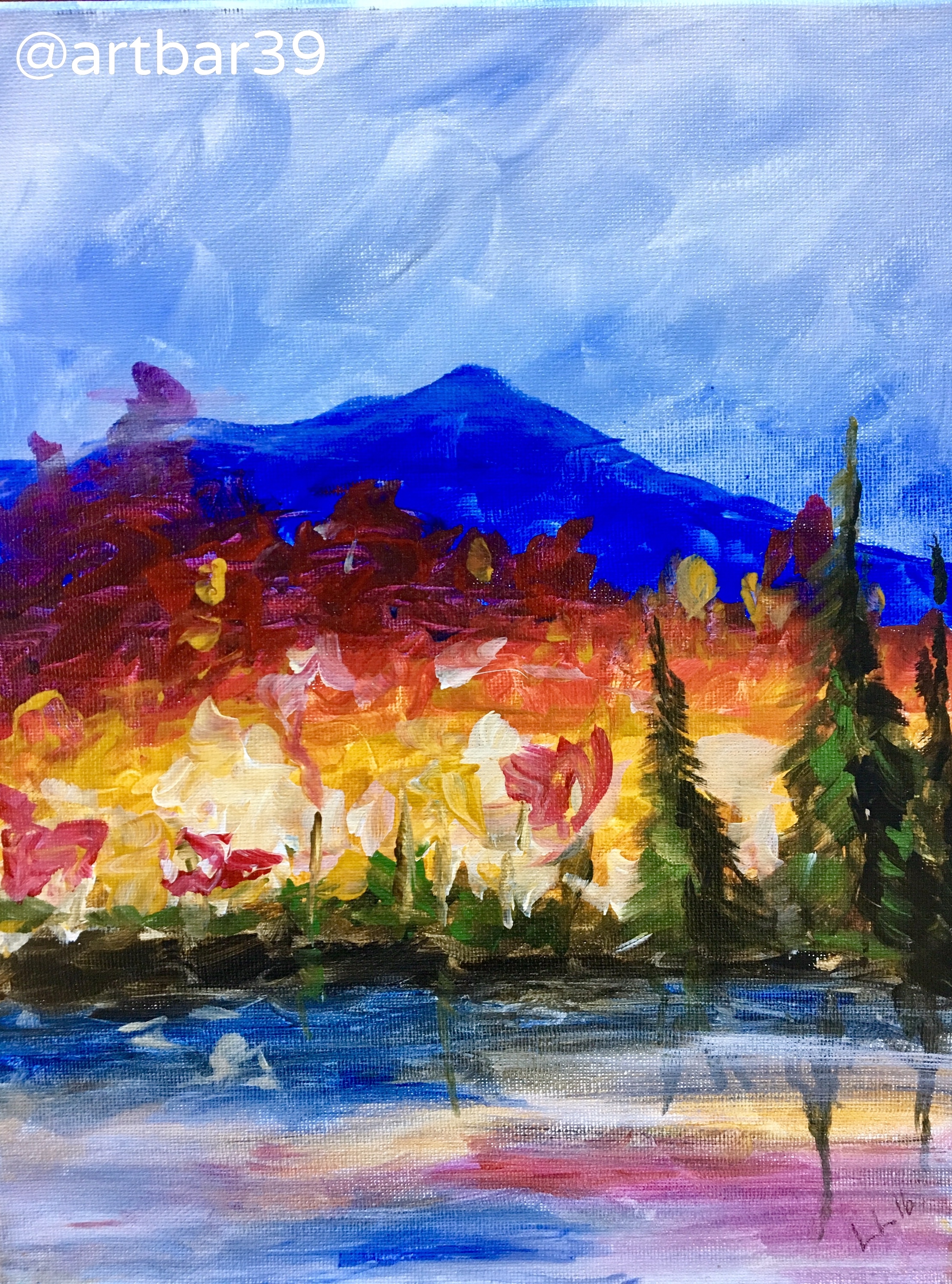 Fall Mountain Scape