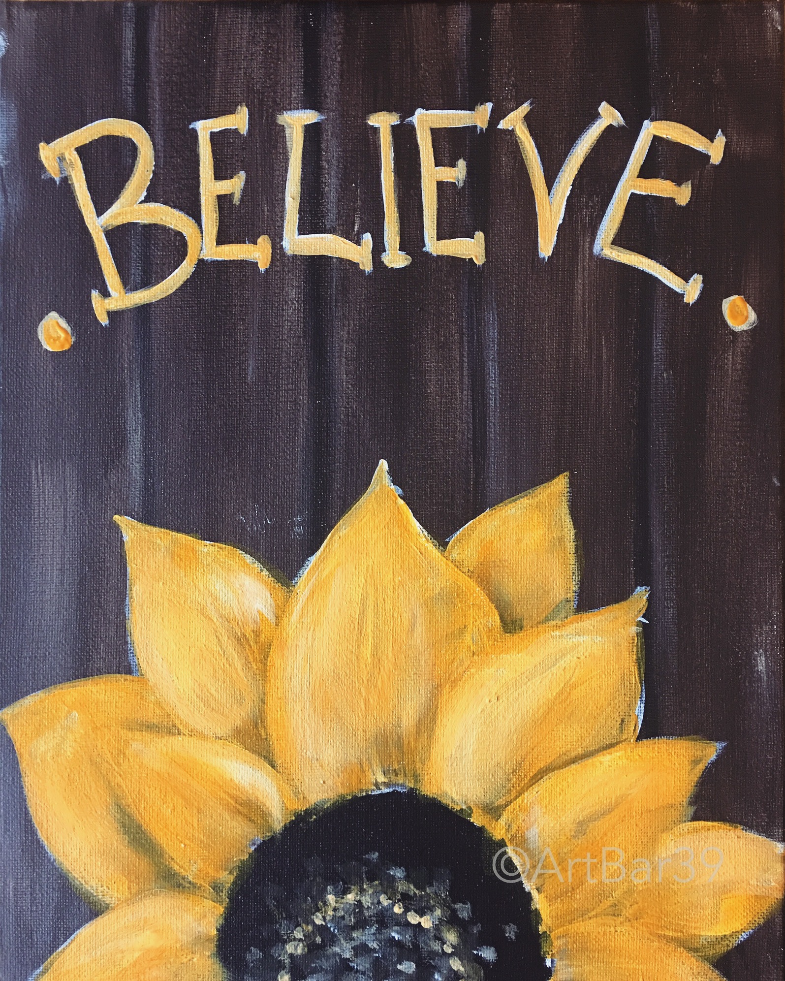 Believe Sunflower