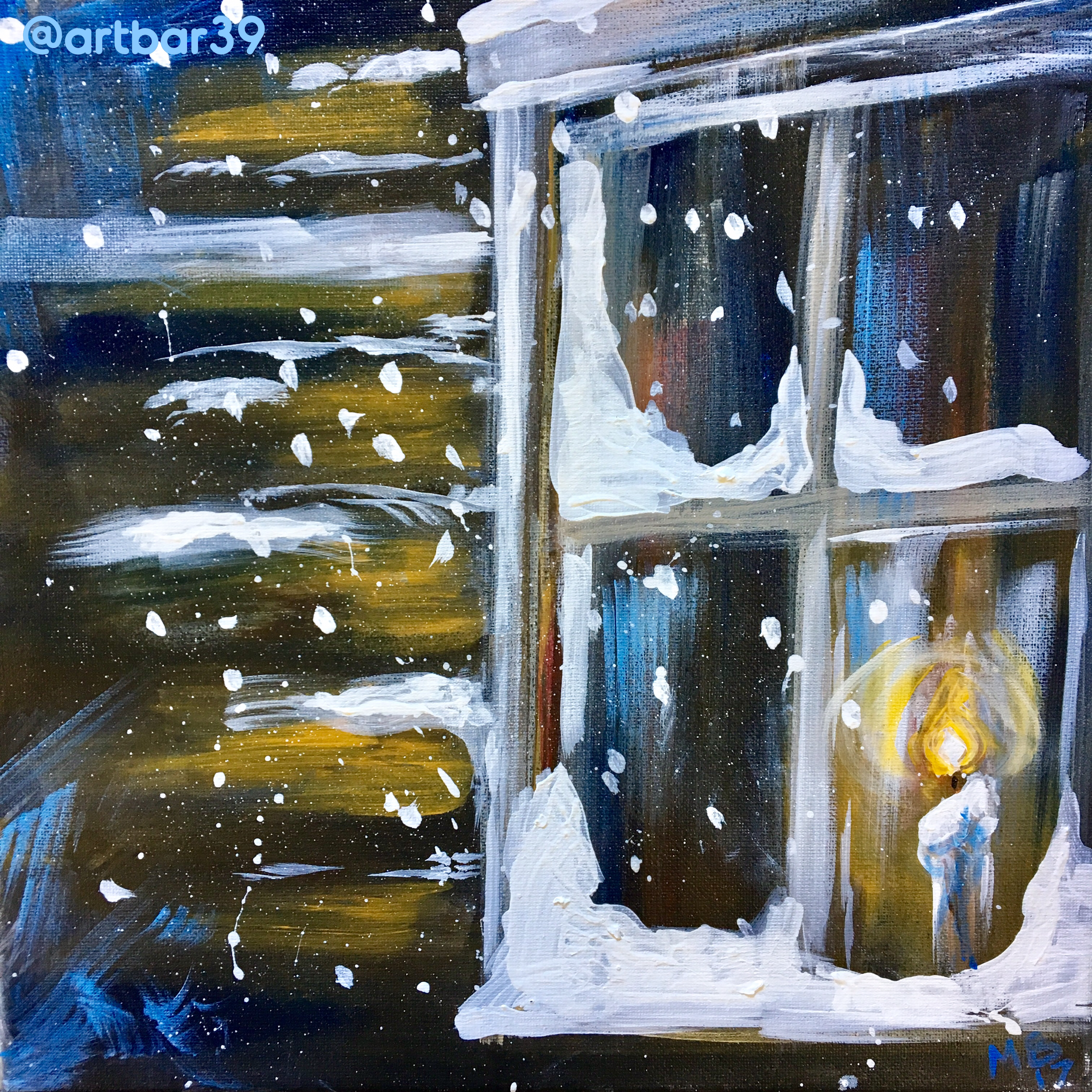 Snowy Window
