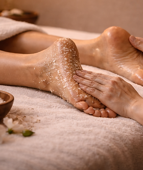 Fotskrubb och fotmassage i Färjestaden på Öland