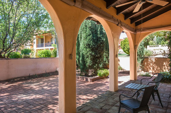 Back patio