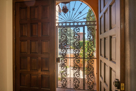 front door