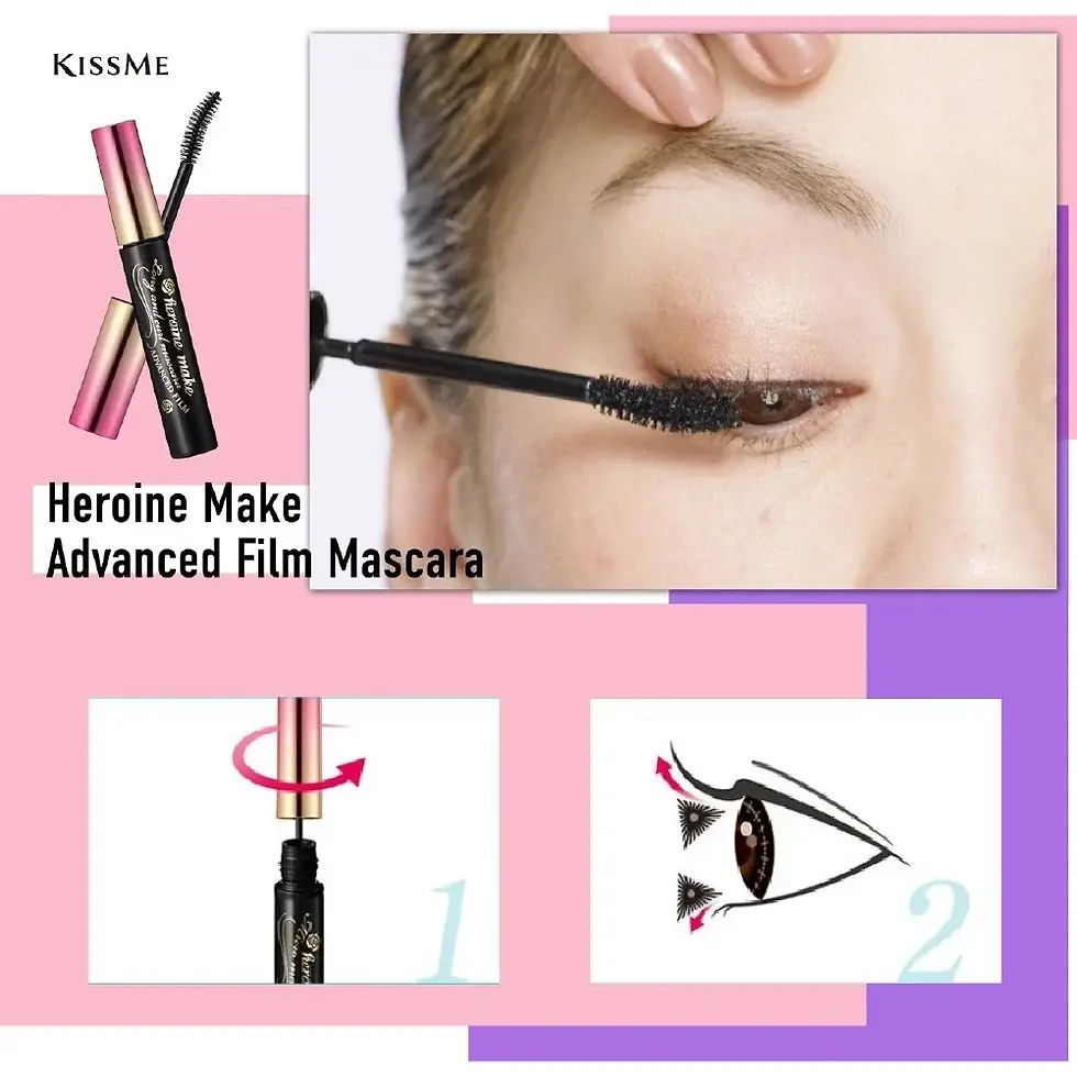 Thumbnail: Kiss Me Heroine Make Long & Curl Mascara Advanced Film – Shade: Jet Black