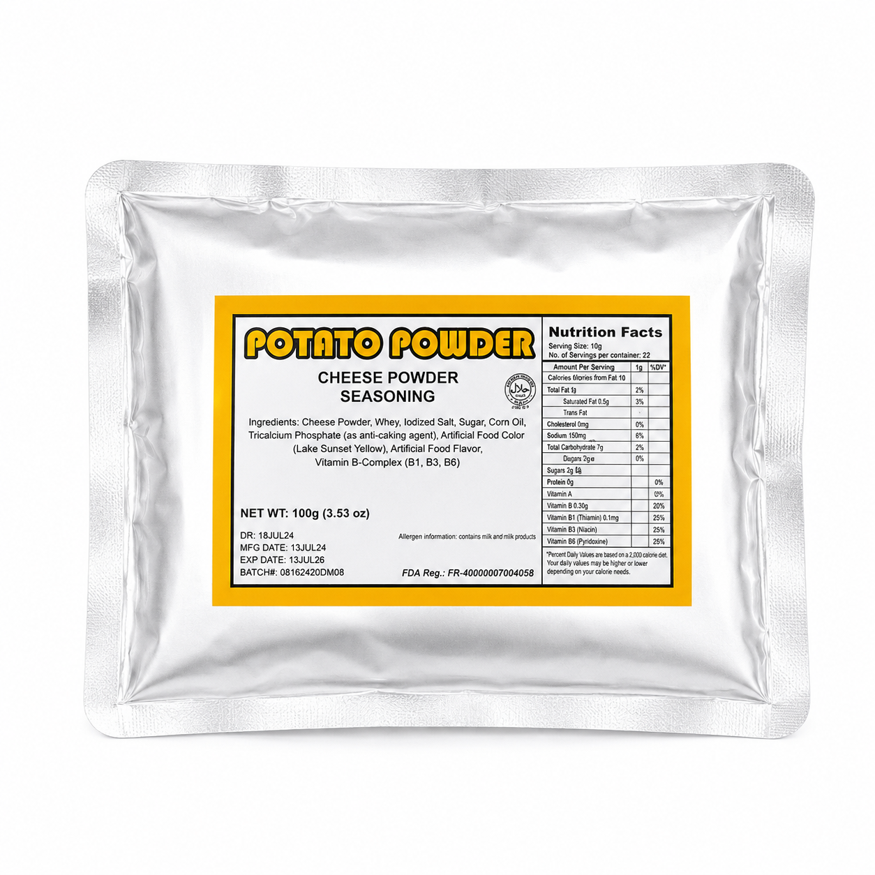 Potato Corner Cheese Powder Seasoning 100g