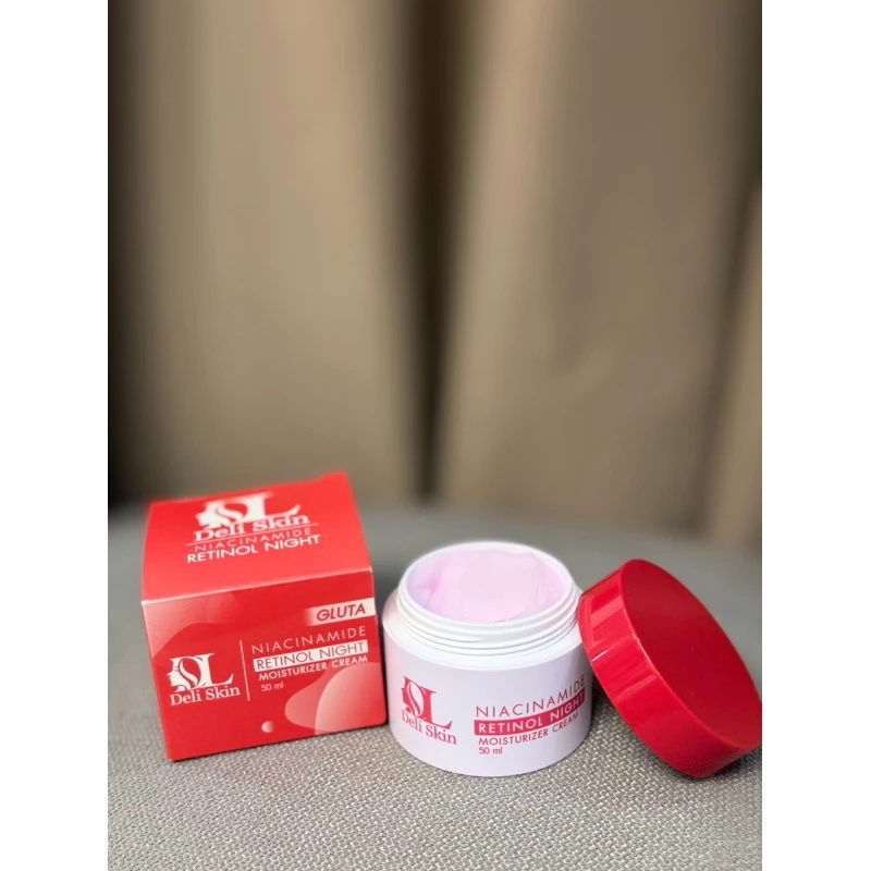 Thumbnail: Deli Skin Niacinamide Retinol Night Moisturizer Cream, 50ml