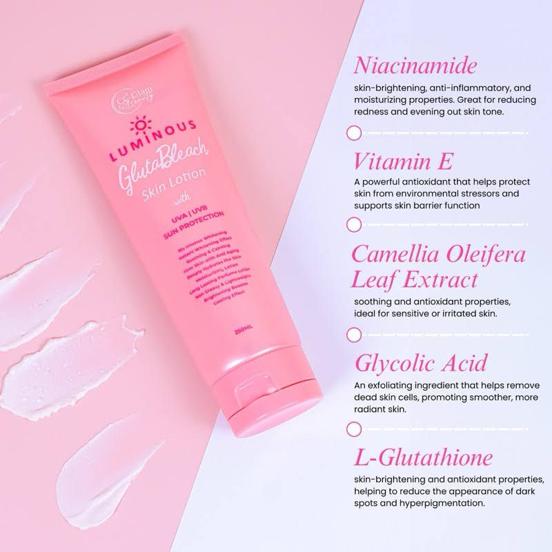 Thumbnail: Luminous GlutaBleach Lotion by Cc glam & Beauty 250ml