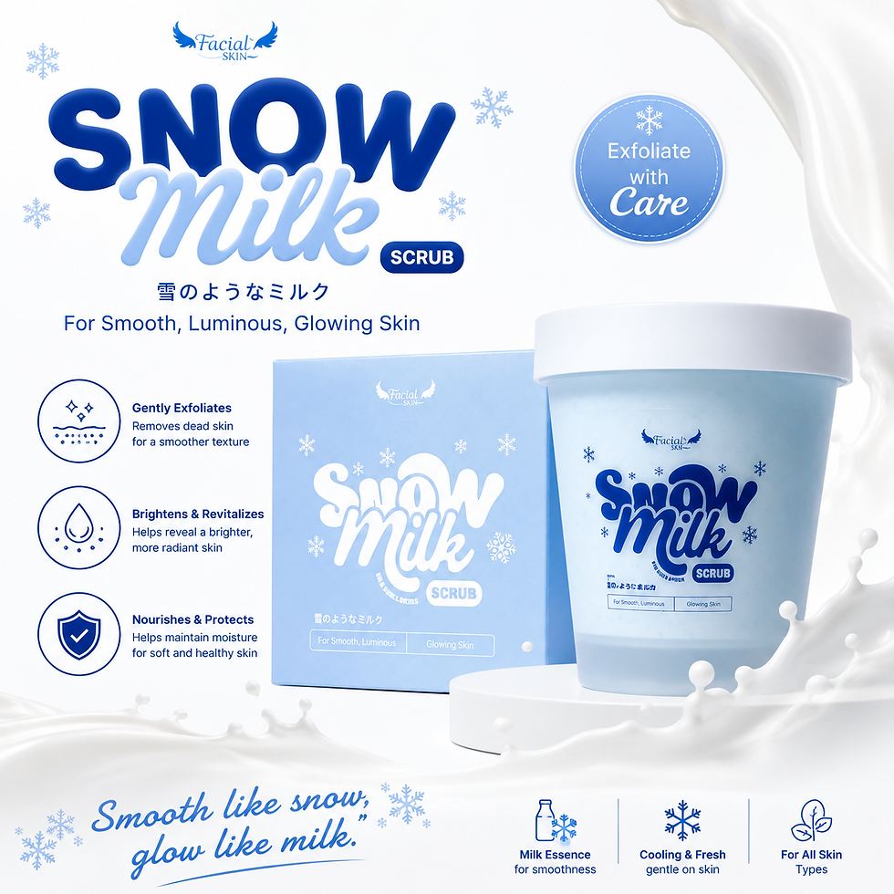 Thumbnail: Angel's Skin Snow Milk Scrub 200g