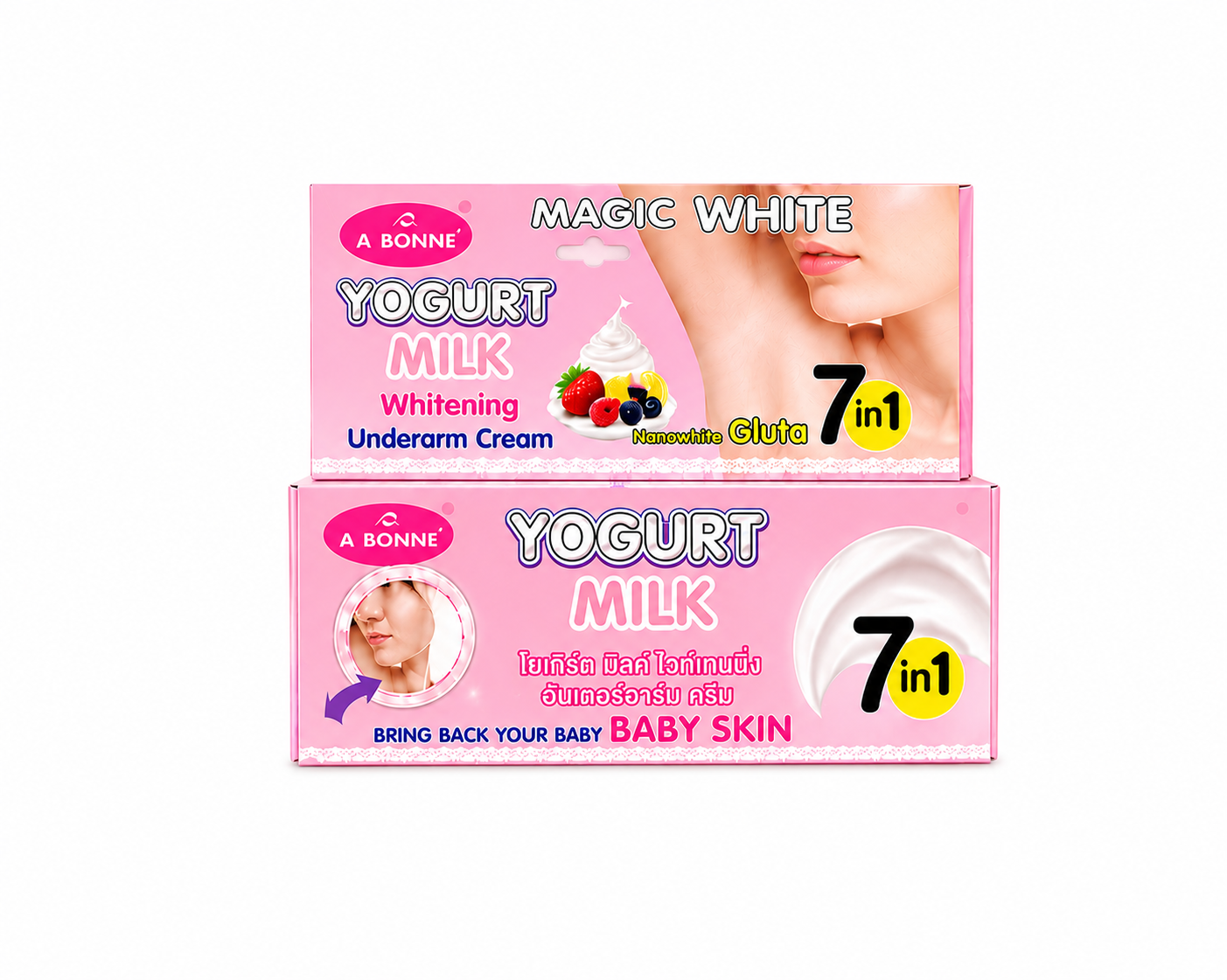 A Bonne Yogurt Milk Whitening Underarm Cream 7-in-1 30g