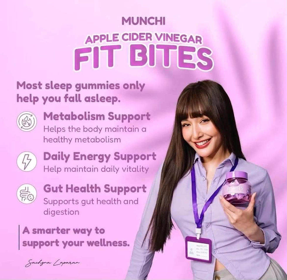 Thumbnail: MUNCHI Fit Bites Apple Cider Vinegar Gummies
