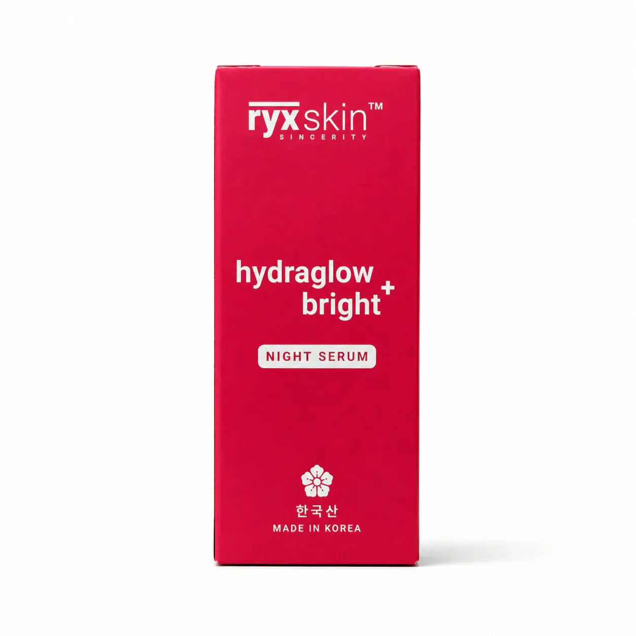 RYX Skin HydraGlow Bright+ Night Serum, 30ml