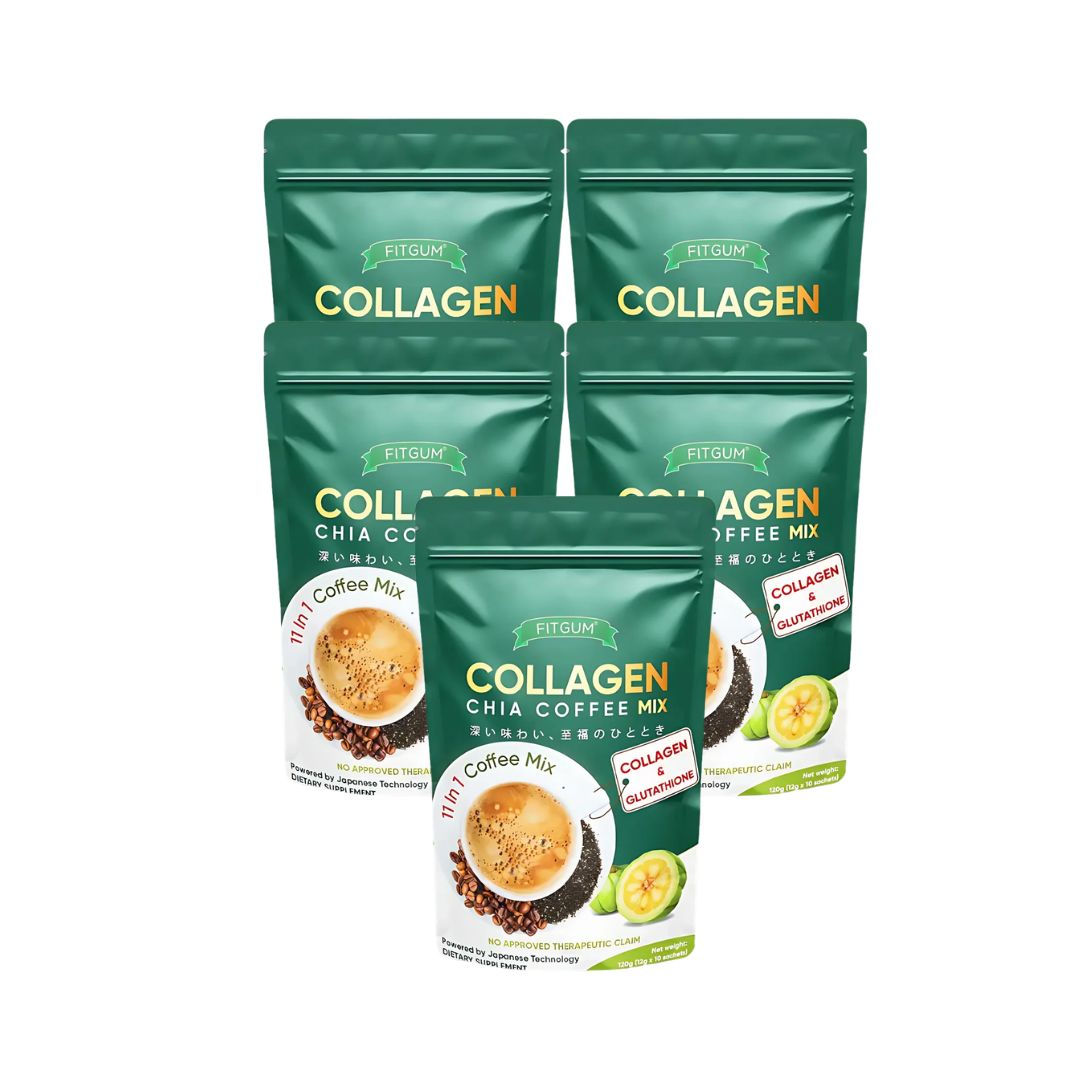FITGUM 20X Collagen Chia Coffee Bundle