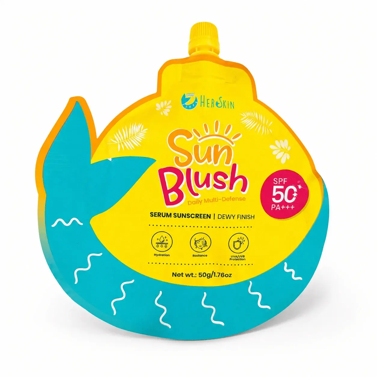 Herskin SunBlush Serum Sunscreen, 50g