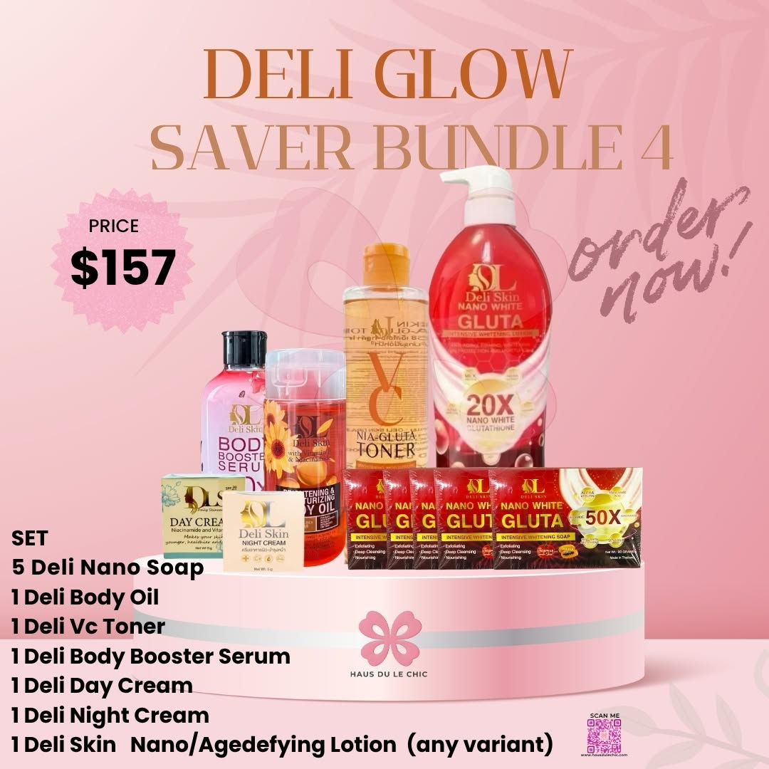 Deli Glow Saver Bundle 4