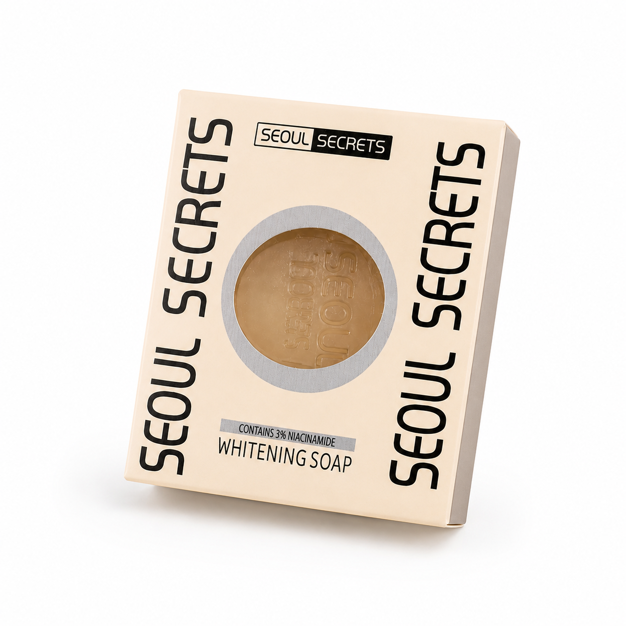 Seoul Secrets Korean Translucent Whitening Premium Soap with 3% Nicotinamide