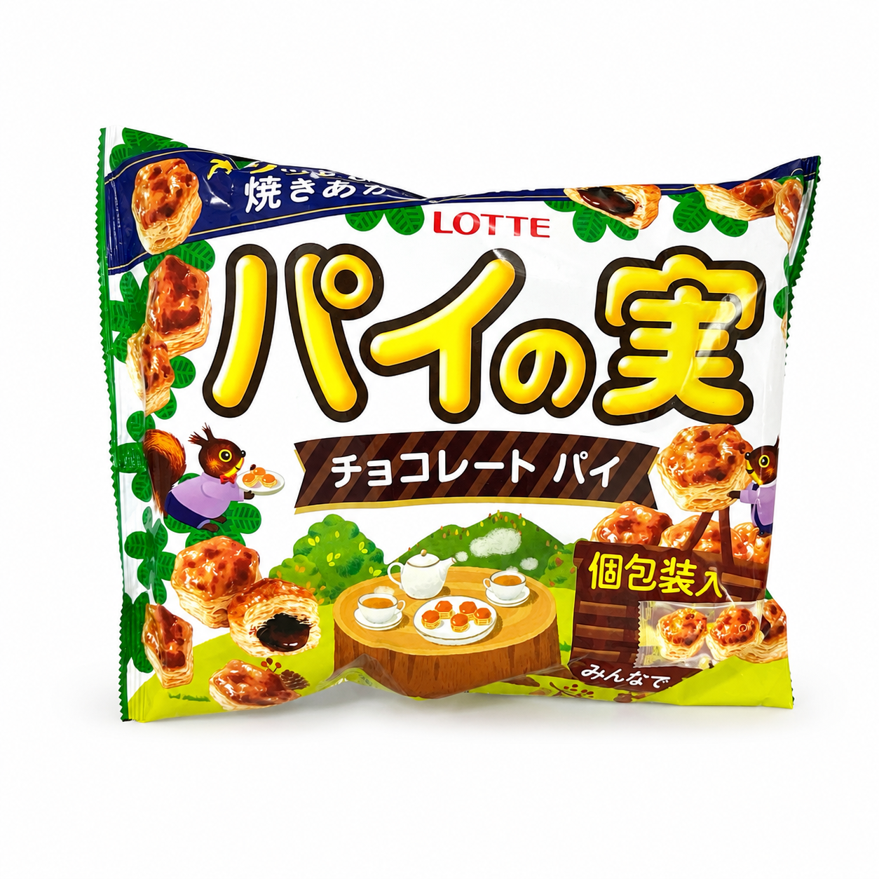 Lotte Pie no Mi Choco 124g