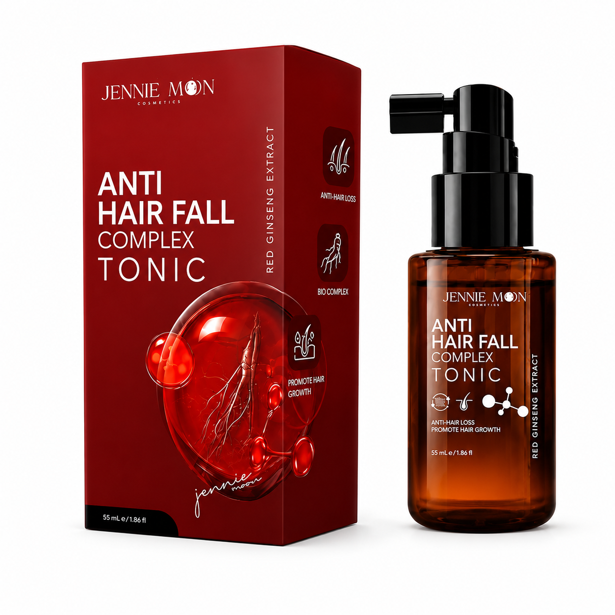 Jennie Moon Cosmetics Anti Hair Fall Complex Tonic 55ml