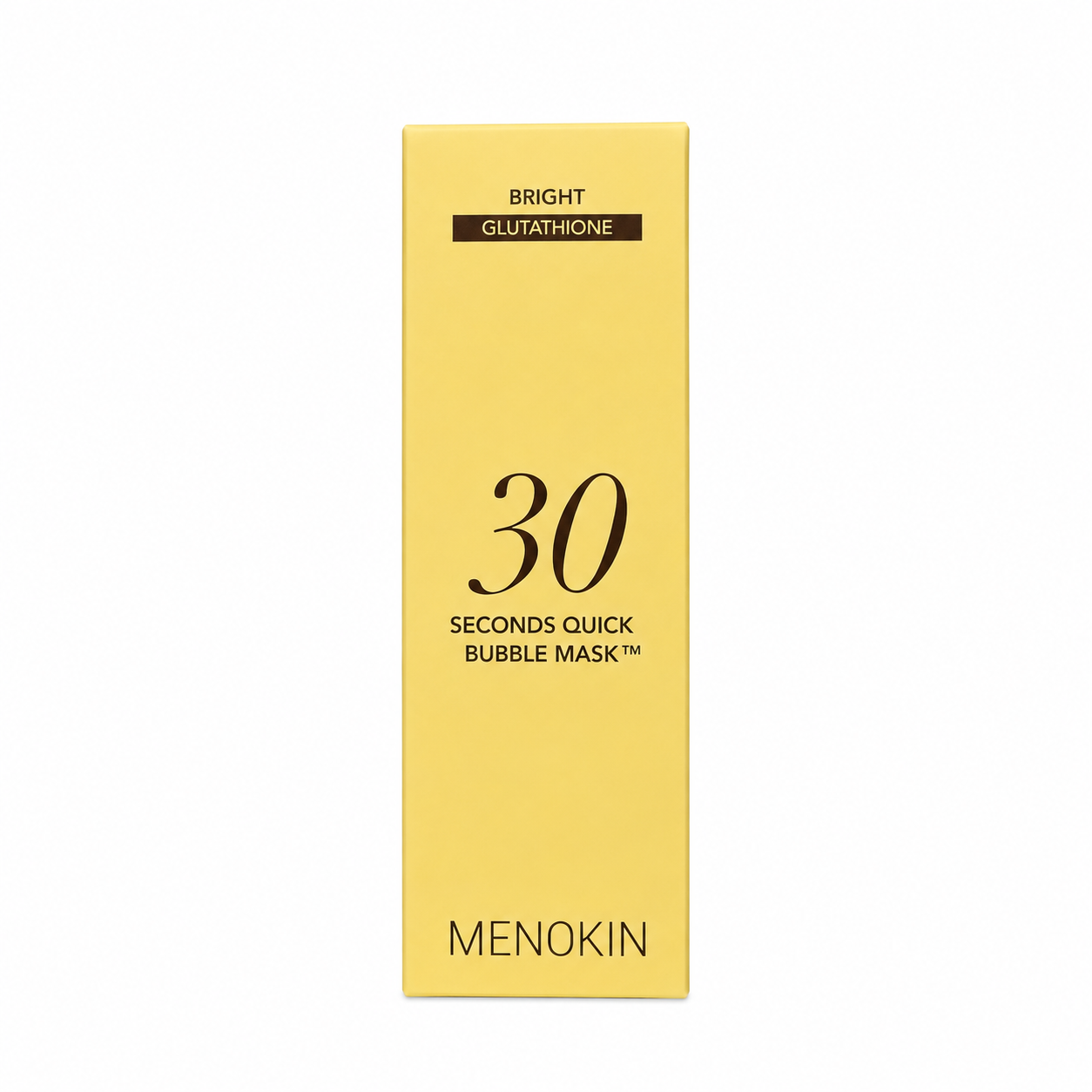 MENOKIN 30 Seconds Quick Bubble Mask Bright (Niacinamide)