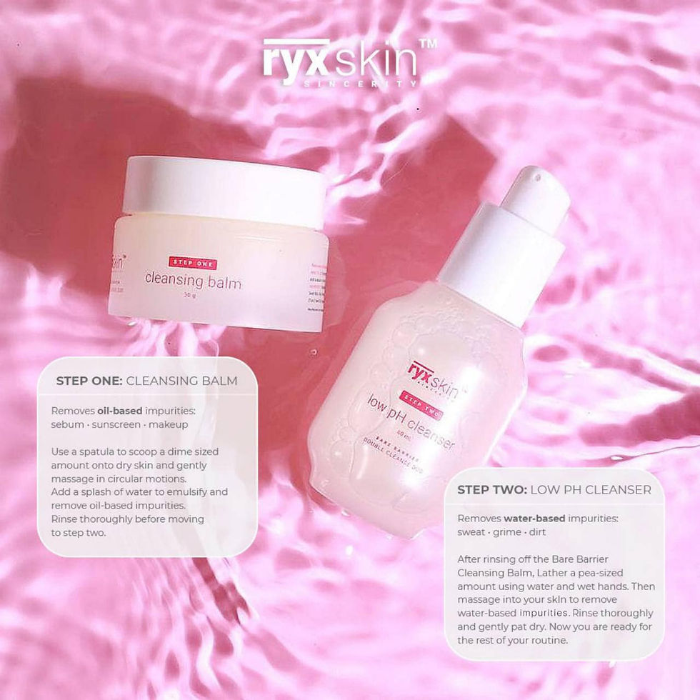 Thumbnail: RYX Skin Sincerity Bare Barrier Double Cleanse Duo