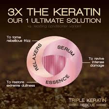 Thumbnail: Cream Silk Triple Keratin Rescue Conditioner Ultimate Straight, 120ml