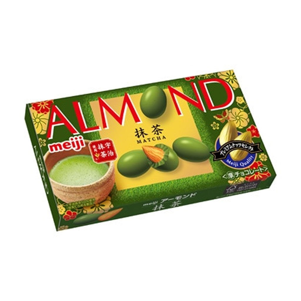 Meiji Almond Matcha Chocolate