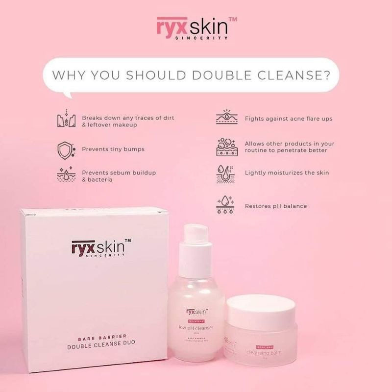 Thumbnail: RYX Skin Sincerity Bare Barrier Double Cleanse Duo