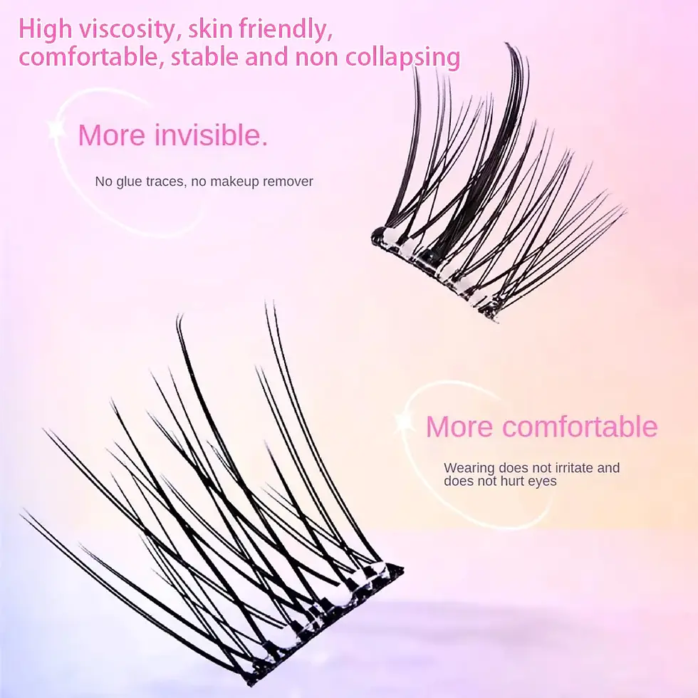 Thumbnail: MARIKIT.X Self-Adhesive False Eyelashes – Cute Pet Style, 120 Pcs