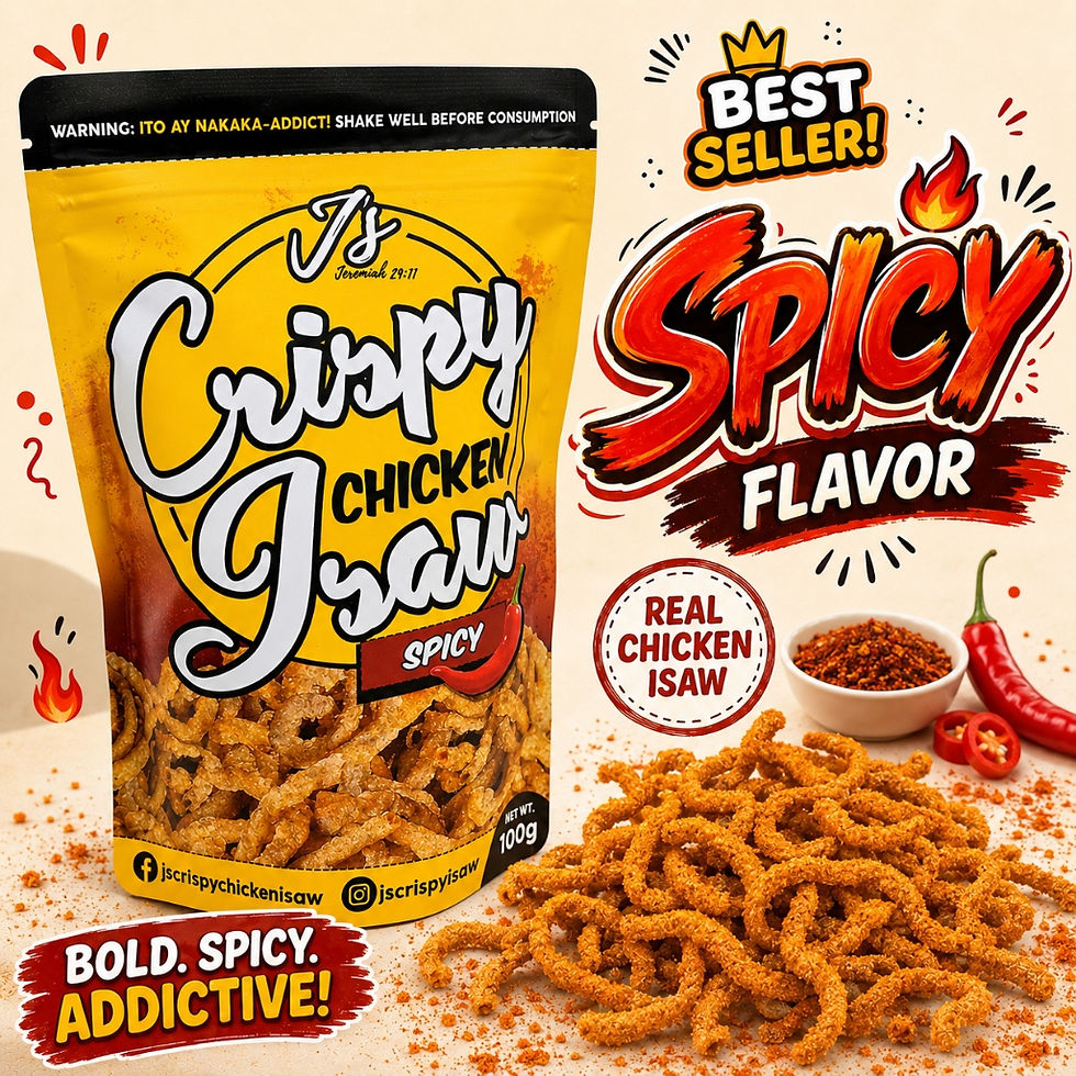 Thumbnail: J'S Crispy Chicken Isaw Snack – Spicy Flavor