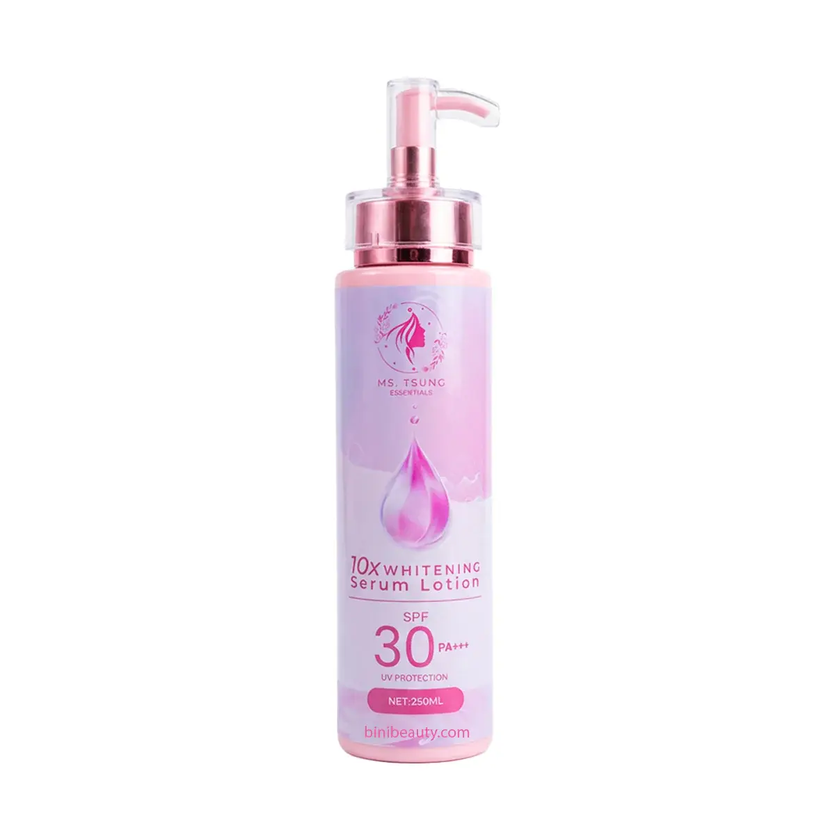 Ms. Tsung 10X Whitening Serum Lotion SPF30 PA+++ 250ml