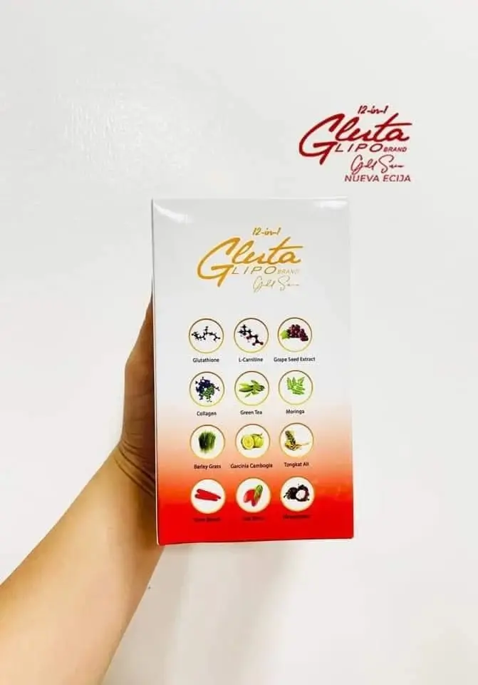 Thumbnail: Gluta Lipo Gold Series Red Iced Tea 10 Sachets