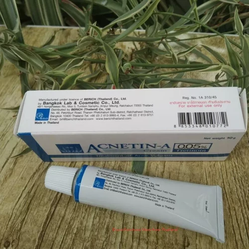 Acnetin-A 0.05% Tretinoin Cream 10g | Haus Du Le Chic