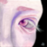 Original acrylic painting of a woman's face.