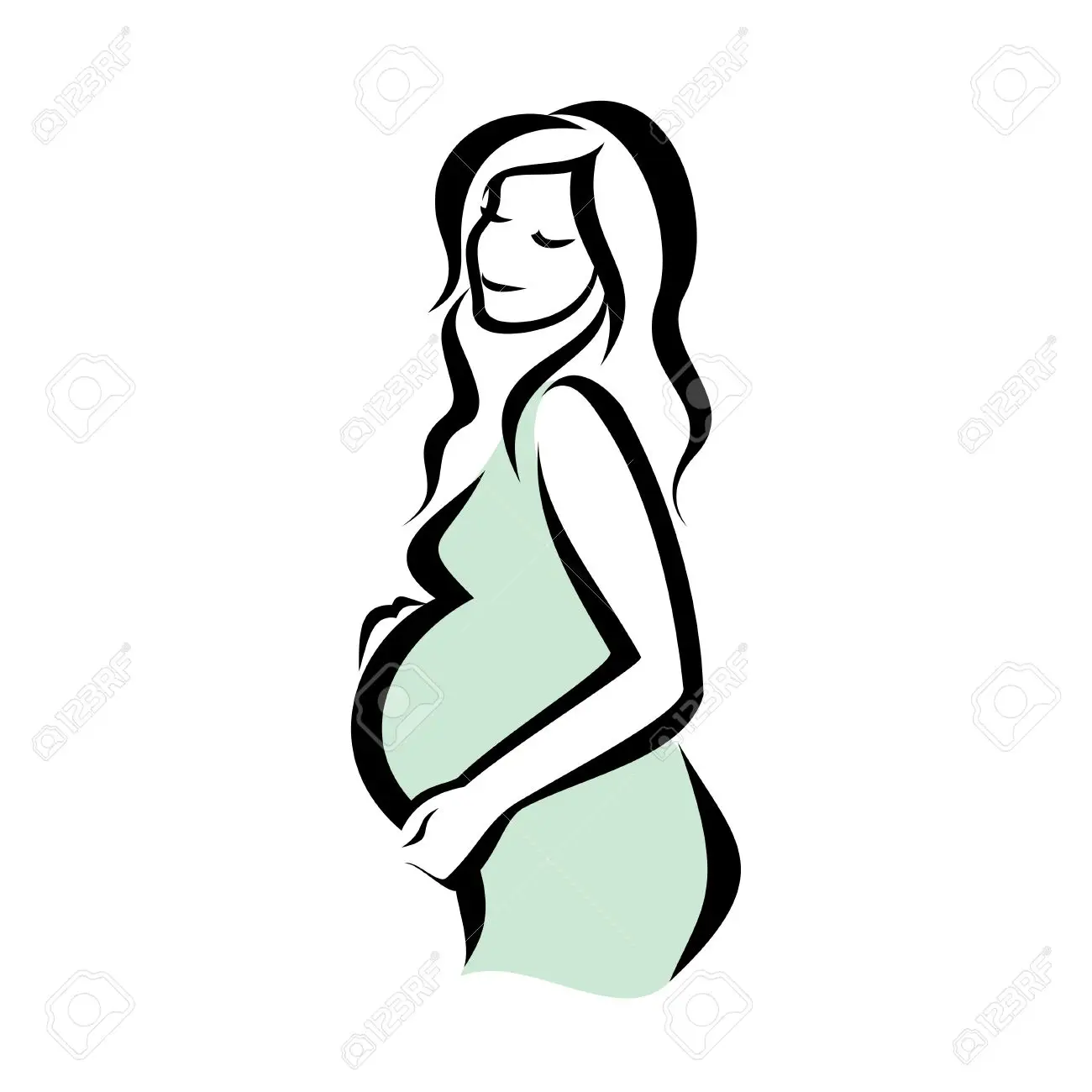 37616631-symbole-de-la-femme-enceinte-stylisé-dessin-vectoriel.webp