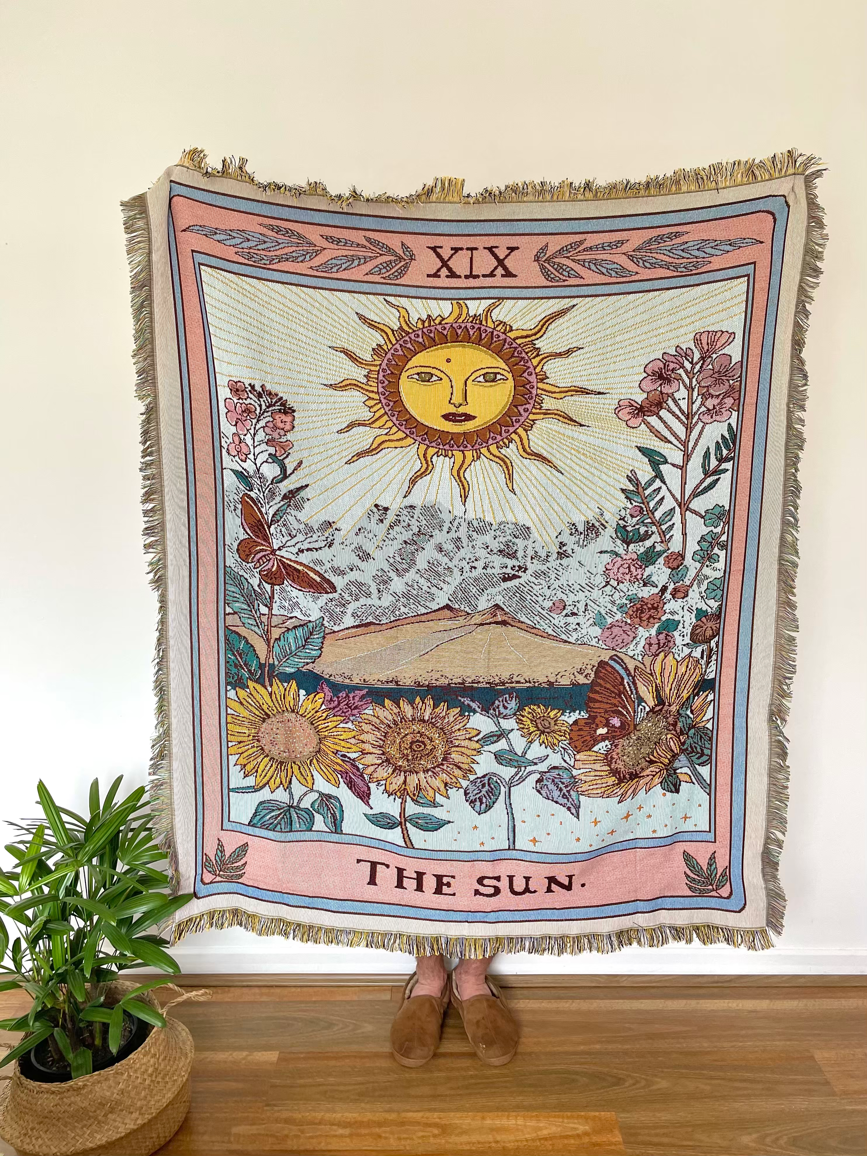 The Sun Throw Blanket
