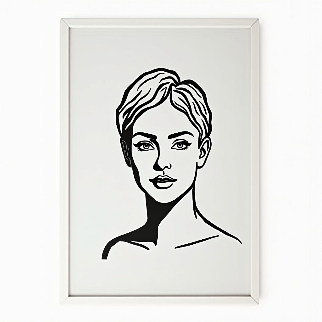 Bold Line Portrait
